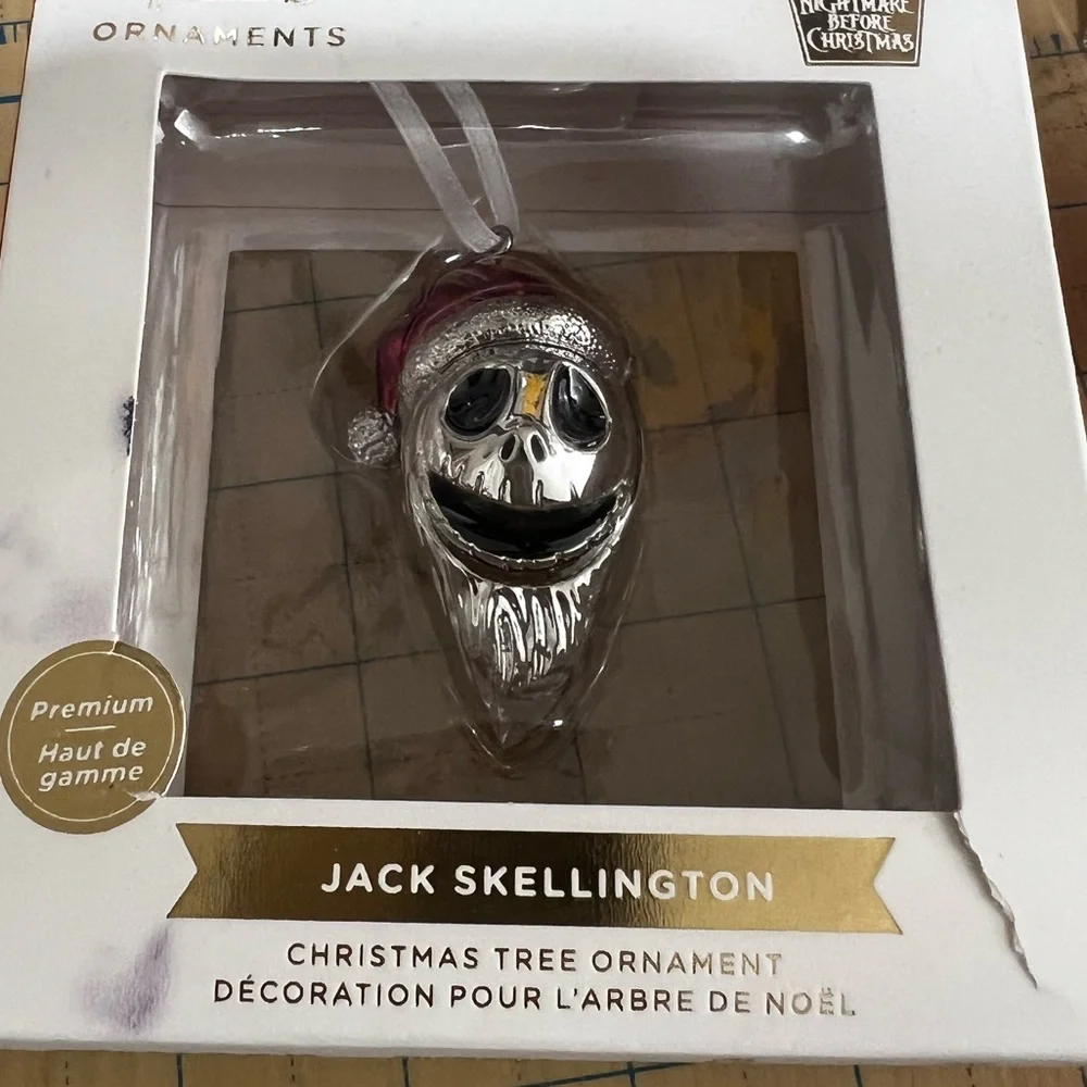 Disney Tim Burton's Nightmare Before Christmas Jack Skellington Sandy Claws